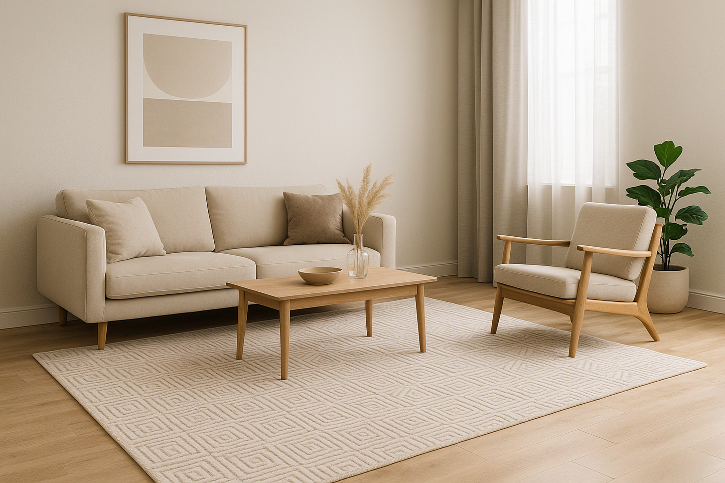 Tapete Alloy 22001 J Beige Geométrico – Oriental Weavers (2 Medidas Disponibles)