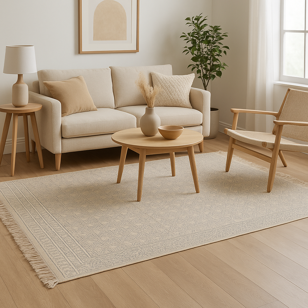 Tapete Decorativo Wales 726H | Lana natural | Oriental Weavers (3 Medidas Disponibles)