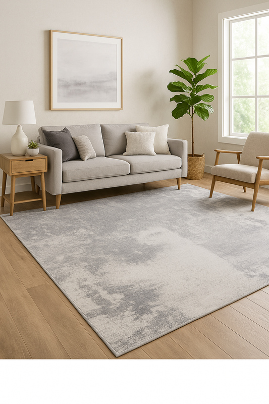 Tapete Catania 58W – Oriental Weavers  Gris y blanco  (3 Medidas Disponibles)