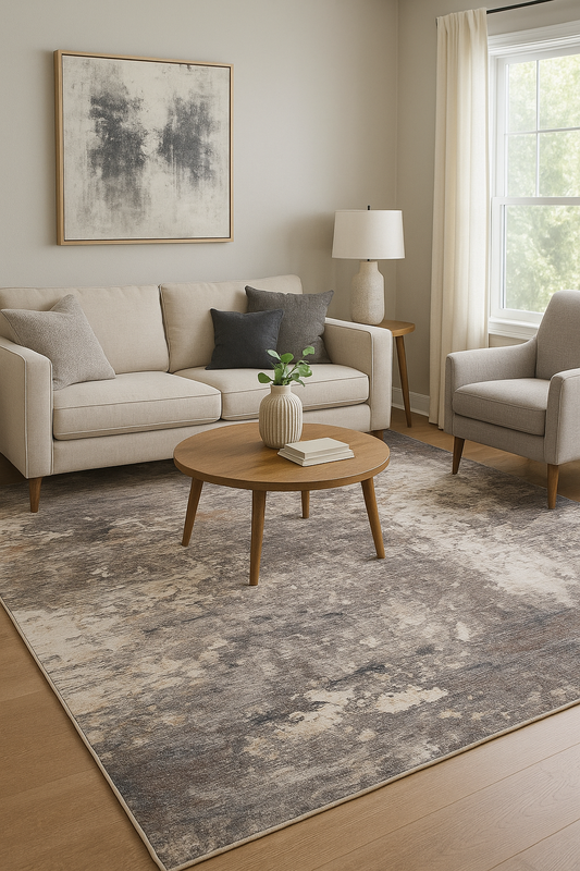 Tapete Decorativo Cresent 5562H | Diseño Moderno en Tonos Neutros | Ideal para Sala, Comedor u Oficina– Oriental Weavers  (4 Medidas Disponibles)