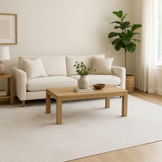 Tapete Decorativo Dante 22001X| Diseño Moderno en Tonos Neutros | Oriental Weavers  (4 Medidas Disponibles)