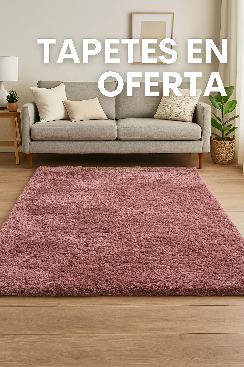 Tapete decorativo modelo MO SHAG 520P - 200X285 cm | PRECIO ESPECIAL