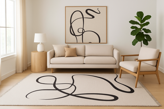 Tapete Decorativo Wales 8114W | Lana natural  | Oriental Weavers  (3 Medidas Disponibles)